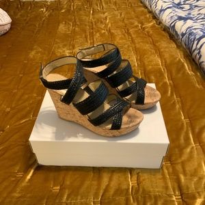 Ann Taylor Braided Wedge by Anya